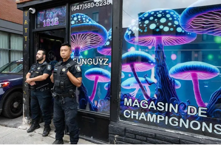 بازداشت ۸ نفر و توقیف ۴ کیلو قارچ جادویی